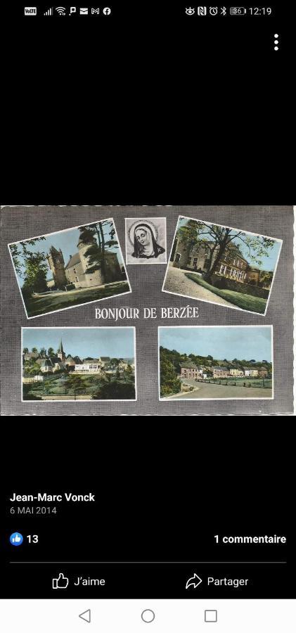 Maison D'Hote Les Notes Endormies Suite Le Refuge Walcourt Exteriér fotografie